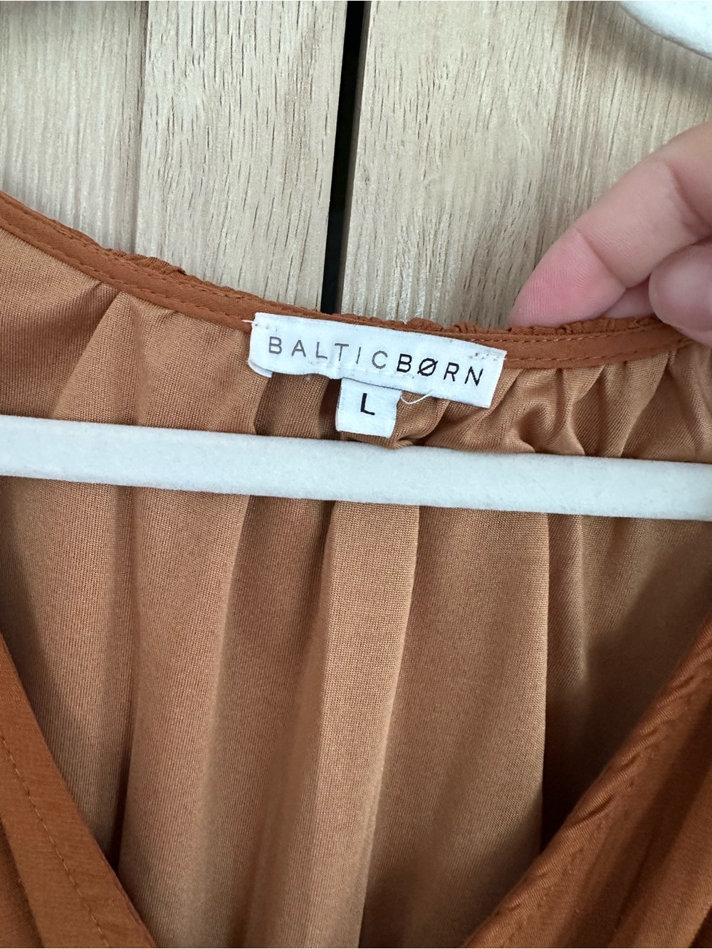 Baltic Born Maxi Dress in Rust Brown - Picture 5 of 5